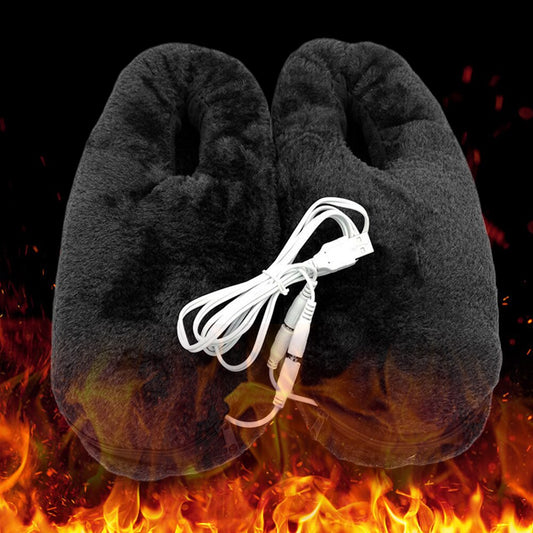 Warmer Heated-Slipper Electric-Feet Portable Winter Soft Home Usb-Pad Cold-Relief-Gift One size fits all